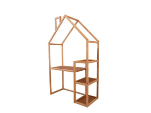 House Learning table with shelves