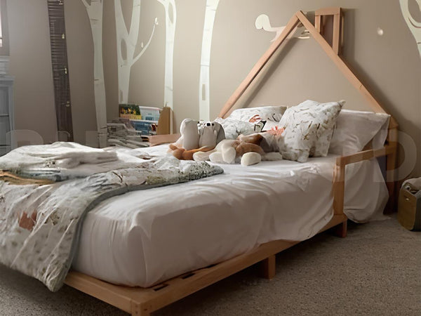 Montessori House Headboard Bed (Model 3)