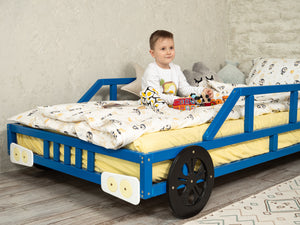 Race Car Bed - Unique Bed Frame for Kids - Twin size bed frame