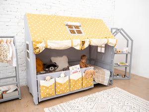 Bed canopy Dreamland canopy Montessori playhouse by Busywood For Model 2