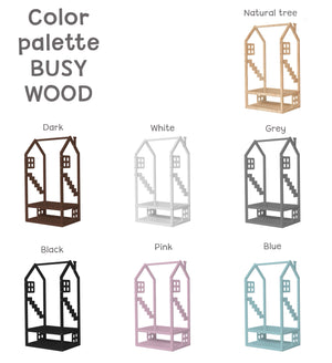 Kids House for Clothes with Windows