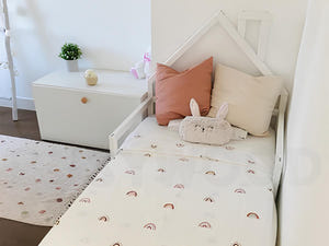 Montessori House Headboard Bed (Model 3)