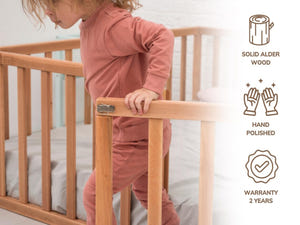 Montessori Floor Bed with Slats - Toddler Bed Frame (Model 6.2/19)