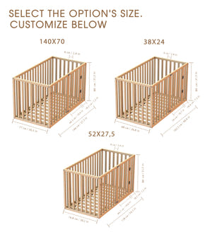 Montessori Floor Bed for Baby (Model 23)