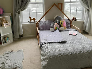 Montessori House Headboard Bed (Model 3)
