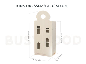 Montessori Kids Wardrobe | 3 Sizes| 6 Colors