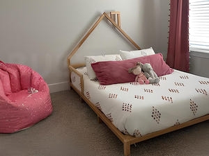 Montessori House Headboard Bed (Model 3)