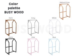 Kids Rack For Clothes 7 colors