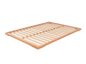 Low Bed Frame Queen – Modern Low Profile Frame for Calm Sleep (Zen Low Profile Bed)