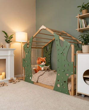 Montessori Jungle Gym Bed Monkey