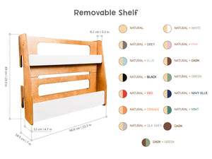 Removable Shelf for Gym Beds