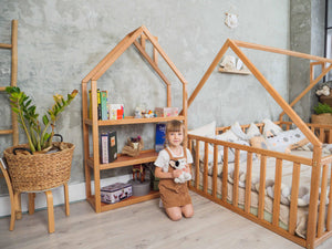 Kids bookcase Toddler furniture for Ecofriendly bedroom