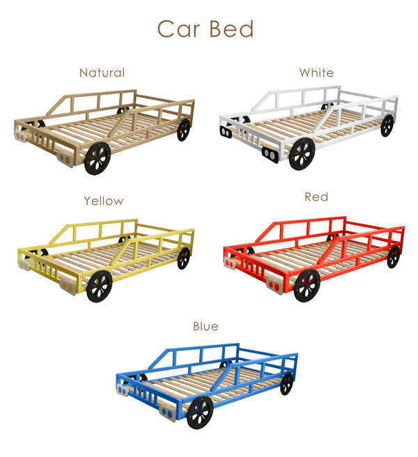 Race Car Bed by Busywood Twin size bed frame