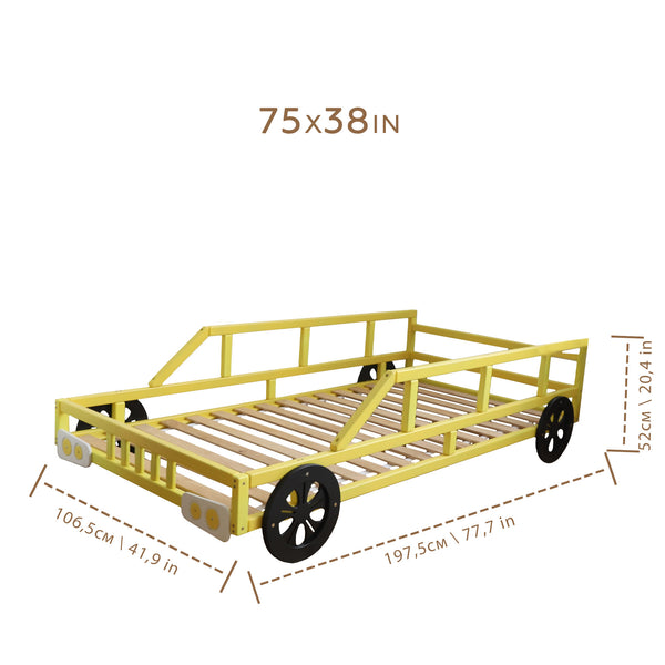 Race Car Bed by Busywood Twin size bed frame, фото 7