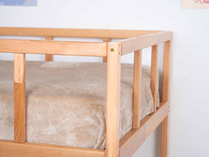 Twin size Wooden Bunk bed for toddlers (Model 13)