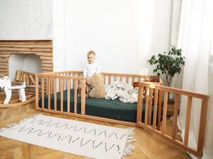 Platform bed Playpen for kids (Model 6.2/19)
