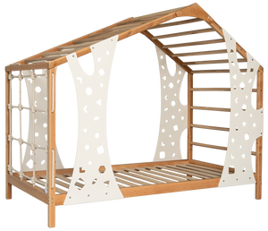 Monkey Climbing Bed for Toddlers with Legs & Slats