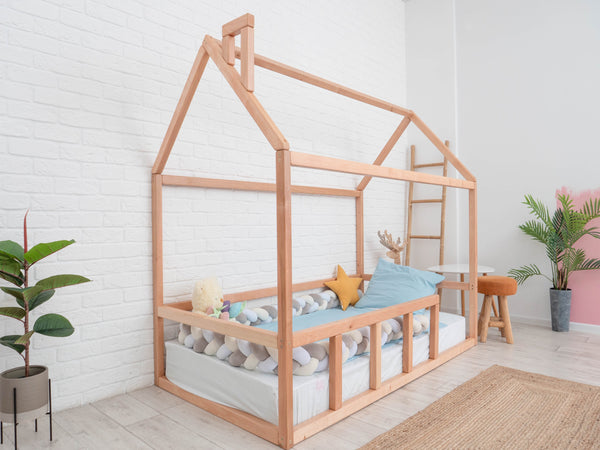 Toddler Platform Bed Montessori Bed House (Model 2), фото 1