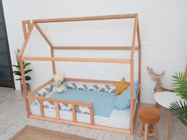 Toddler Platform Bed Montessori Bed House (Model 2), фото 3