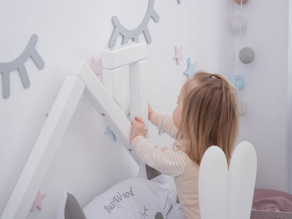 Montessori Bed with legs White color (Model 3), фото 7