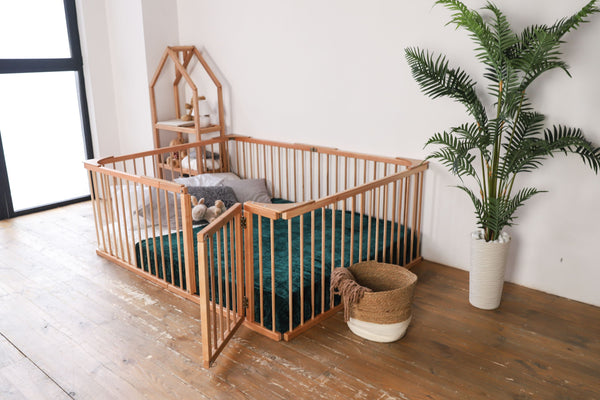 Playpen Bed for Toddler Transformable floor bed (Model 22)