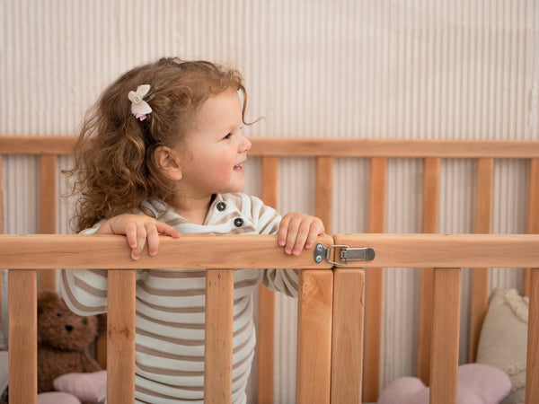 Montessori Wooden Playpen Bed with Fall Protection (Model 21), фото 7