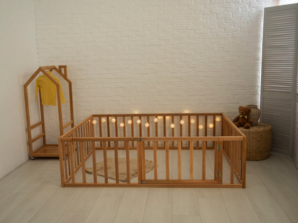 Montessori Platform bed Playpen for kids (Model 6.2/19), фото 4