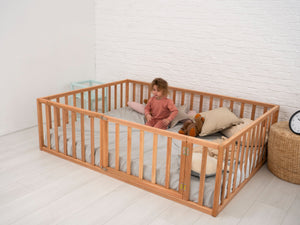Montessori floor bed -  Toddler bed frame (Model 6.2/19)