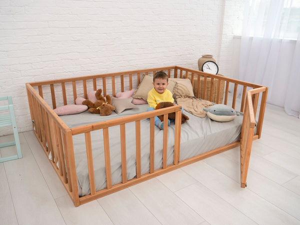 Modern Platform bed Playpen for kids (Model 6.2/19), фото 2