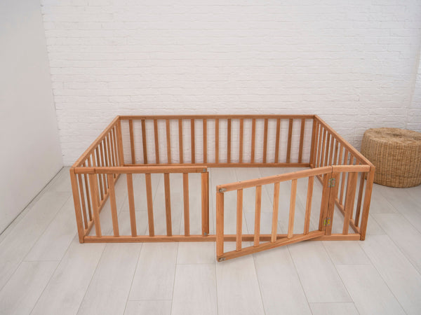 Montessori Platform bed Playpen for kids (Model 6.2/19), фото 7