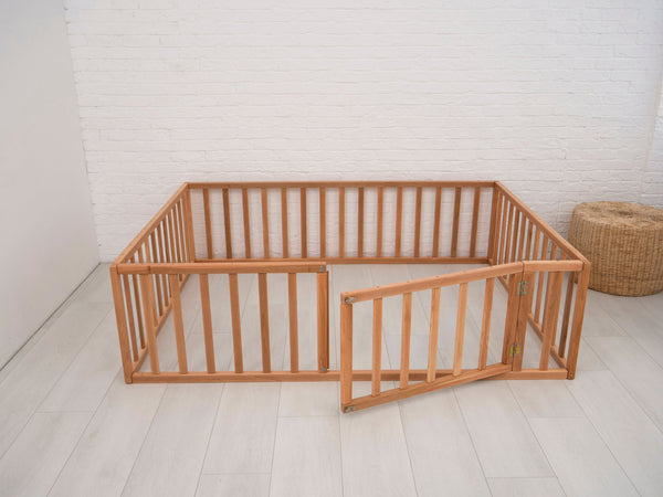 Montessori Platform bed Playpen for kids (Model 6.2/19)
