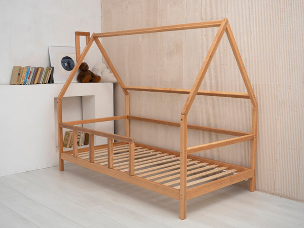 Montessori House Toddler Bed with legs (Model 1)