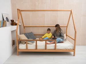 Montessori House Toddler Bed with legs (Model 1)