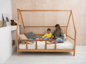 Montessori House Toddler Bed with legs (Model 1)