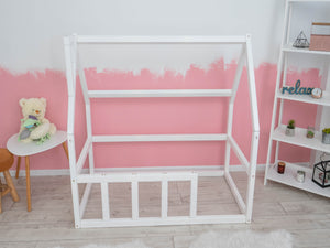 Montessori bed crib on floor without slats (Model 1)