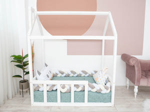 Platform Bed Montessori Bed House (Model 2)