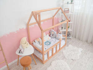 Platform Bed Montessori Bed House (Model 2)