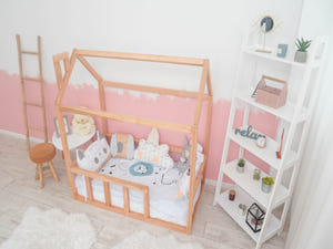 Platform Bed Montessori Bed House (Model 2)