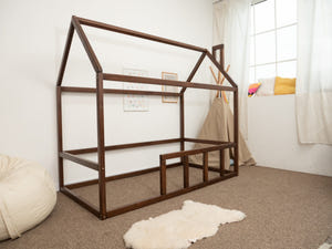 Toddler Platform Bed Montessori Bed House (Model 2)