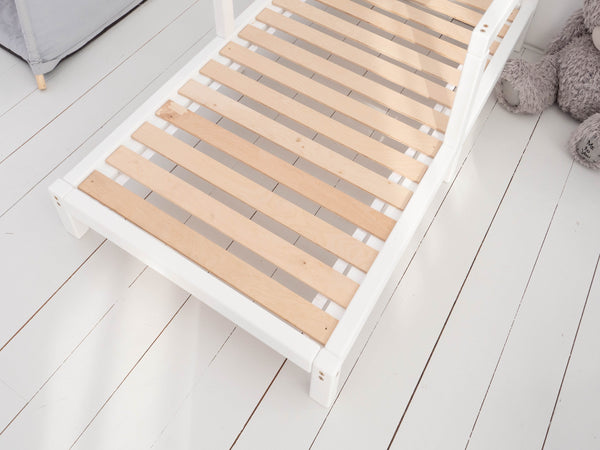 Montessori Bed with legs White color (Model 3), фото 10