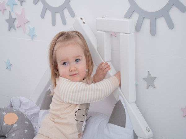 Montessori Bed with legs White color (Model 3), фото 6