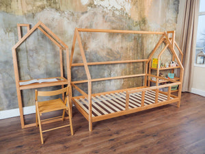 Montessori House bed with legs 7 colors | 75x38 in (Model 1)