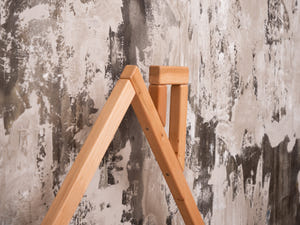 Montessori Wood Bed with legs Natural Color (Model 3)