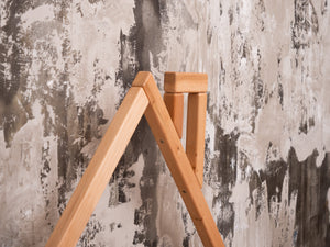 Montessori Wood Bed with legs Natural Color (Model 3)