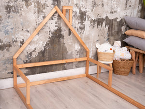 Montessori Floor Bed Natural Color (Model 3)