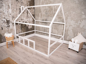 Montessori floor Bed White color (Model 2)