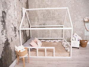Montessori floor Bed White color (Model 2)