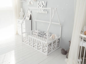 Floor bed for sleeping only - Montessori bed for toddler (Model 1 mini)
