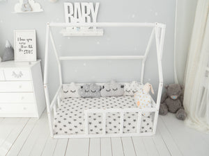 Montessori Toddler Floor Bed for Sleeping Only (Model 1 mini)