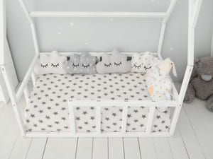 Montessori Toddler Floor Bed for Sleeping Only (Model 1 mini)